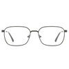 517 Rectangular Shape Lightweight Men Metal Optical Frames