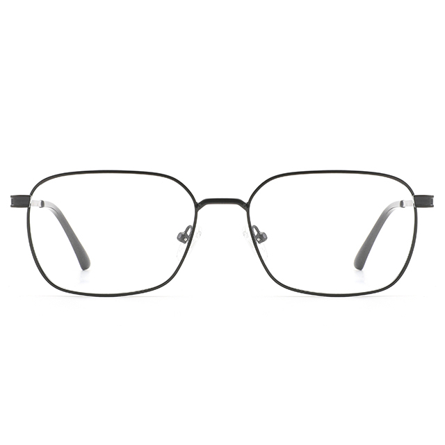 517 Rectangular Shape Lightweight Men Metal Optical Frames