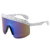 86506 Biggie Halfrim Frame Real Revo Color Coated Lens Coverage Mask Sports -sonbrille