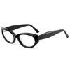 8205 Oval Shape with Irregular Lines Full Acetate Frames Affordable Women Optical Frames
