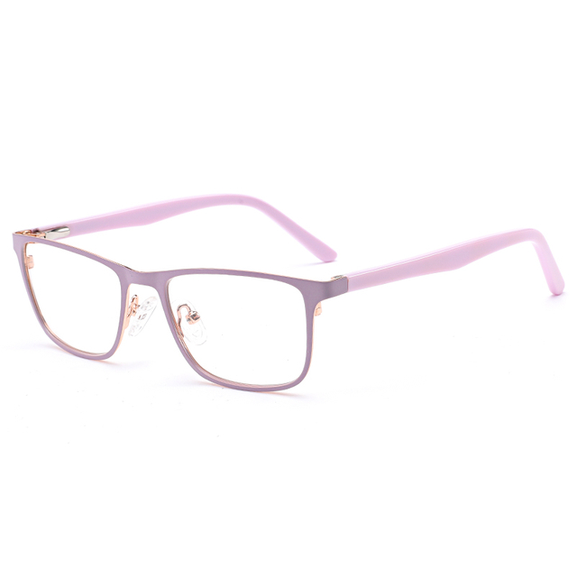 2402 6007 Spring Hinge Photochromic Metal Kids Eyeglasses