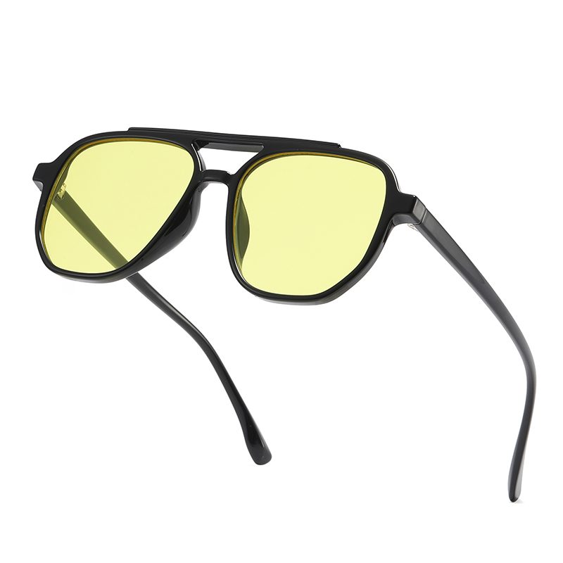 TR90 Double ponts femmes/unisexe lunettes de soleil polarisées #81793
