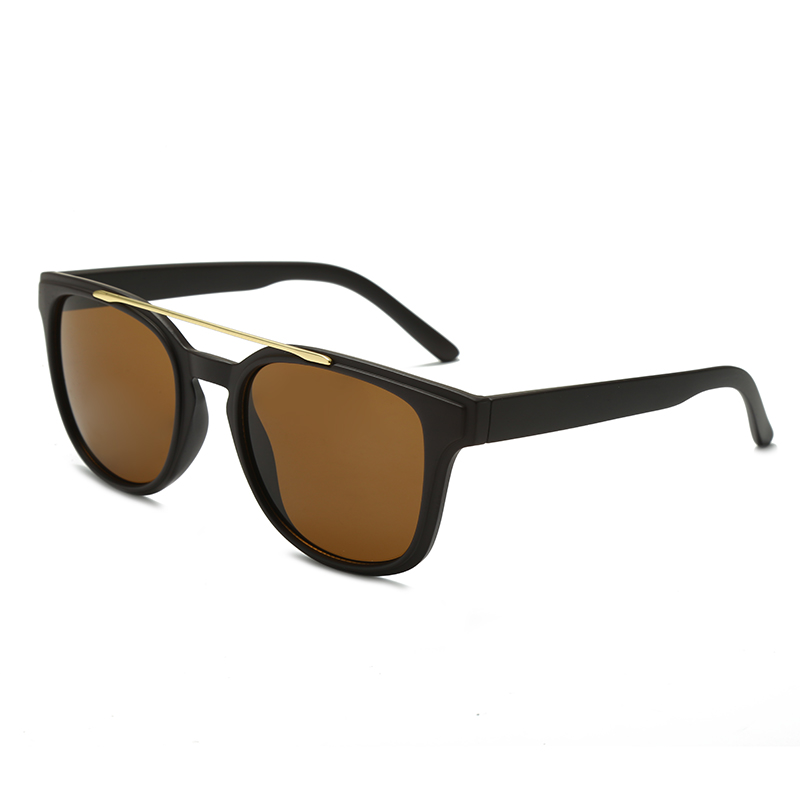 Stock Wayfarer Metal Piriti ihu Rua Taane/Unisex PC Polarized Sunglasses #82699