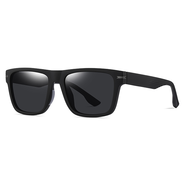 11102 Square Shape Frame Polarized TR90 Men Sunglasses