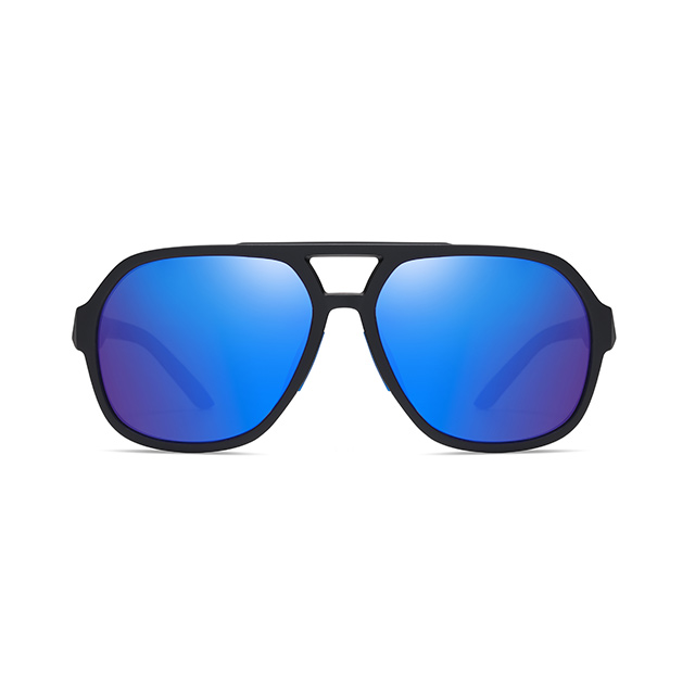 11111 Soft Rubberized Paint TR90 Aviator Style Men Sunglasses