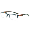 3911 Anti Slip Rubber Semi Rimless Sports Reading Glasses