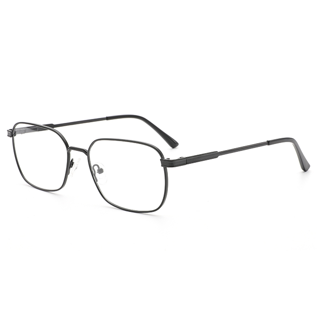517 Rectangular Shape Lightweight Men Metal Optical Frames