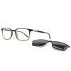 94410 retro rectangular rowedangular frameeded frame stable metal othe clip
