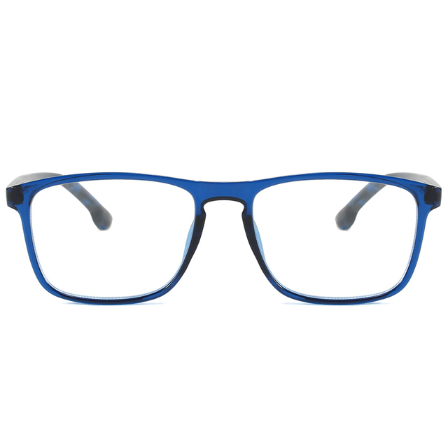86540 Classic Rectangular Shaped Frame Anti Blue Light Lens Unisex Optical Frames