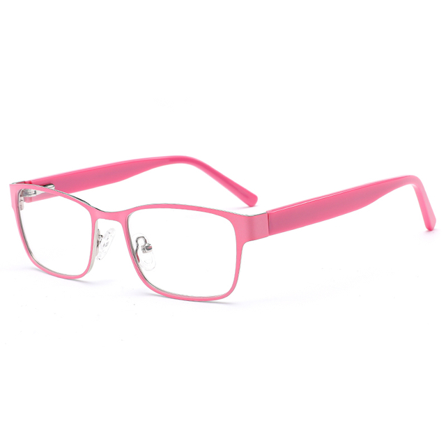 2402 6008 Spring Hinge Photochromic Metal Kids Eyeglasses