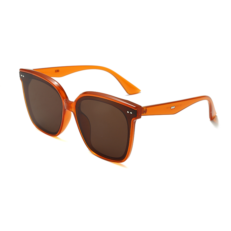 ສິນຄ້າພ້ອມຂາຍ Wayfarer ຂະໜາດໃຫຍ່ Sqaure Frame PC Polarized Women/Unisex Sunglasses #3326