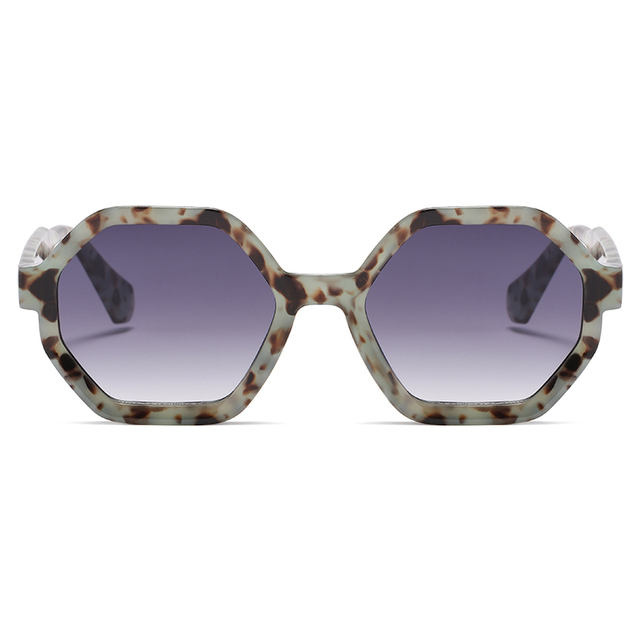 Fashion Design Geometric Shape PC Polarized Women Sunglasses #81491