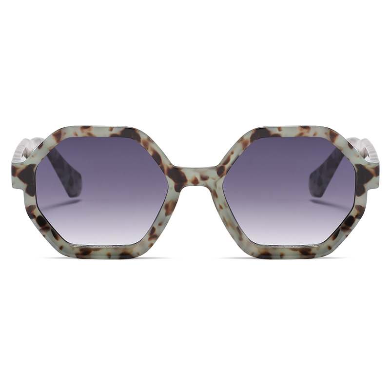 Поляризаційні жіночі сонцезахисні окуляри модного дизайну геометричної форми №81491