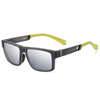 7521 Openwork Design Temples Rubber Tips Lightweight TR Material Sporty Style Sunglasses
