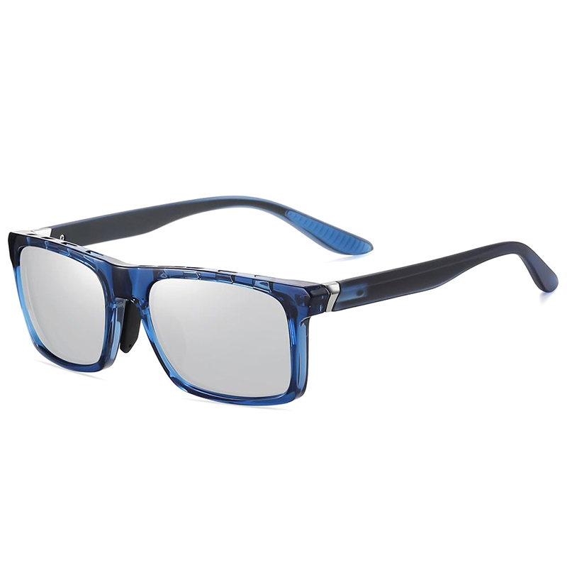 7525 Oopwerk wenkbrouraammetaal aksent op tempels stylvolle ontwerp fietsry sonbrille