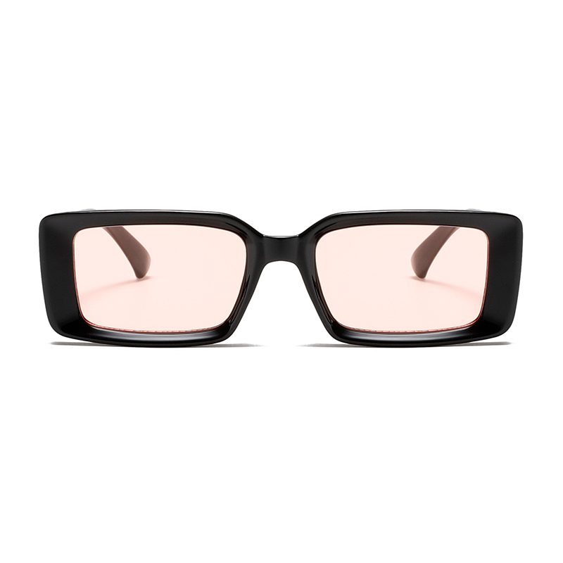 3493 übergroßer rechteckiger vorderer Frontrahmen verfügt über breite Tempel Unisex Sonnenbrille