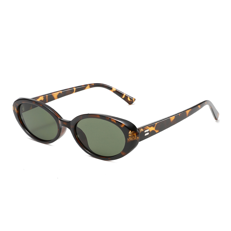 3482 Małe owalne w kształcie skrzydła rama elegancka cienkie świątynie OEM i ODM unisex okulary przeciwsłoneczne
