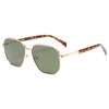 2280 Geometrischer Vollmetallrahmen verlängerte PC -Tipps Dailylife Style Unisex Sonnenbrille