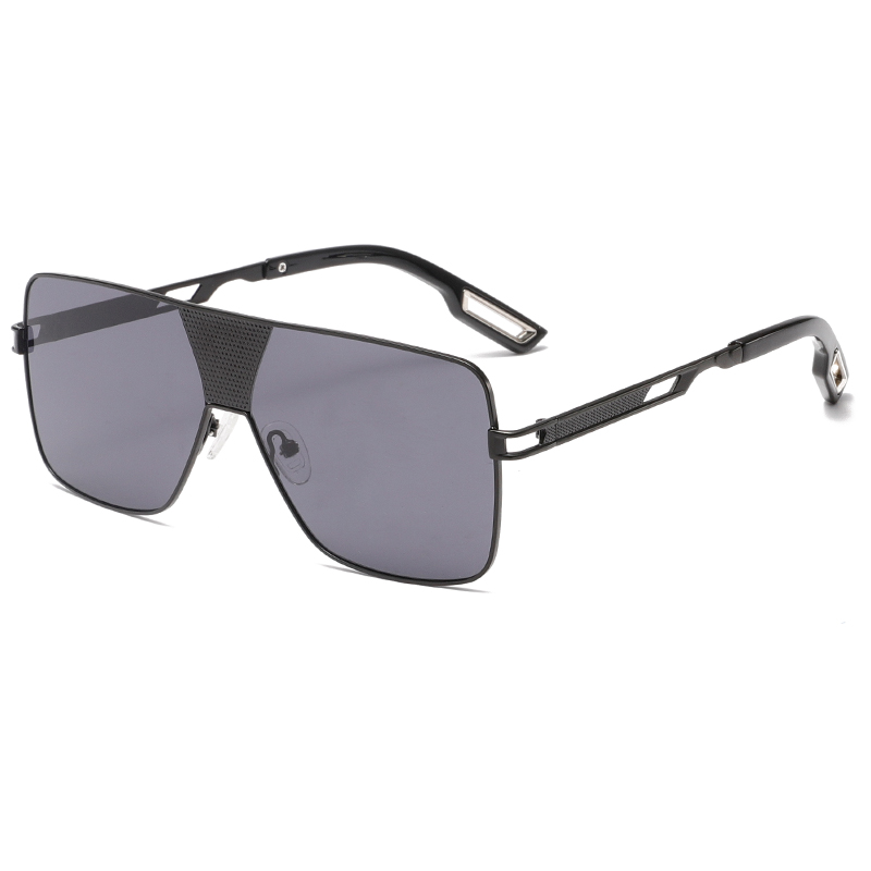 2226 Originalhersteller übergroßer Fliegerstil Metal Men Sonnenbrille