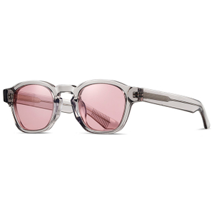 32131 Retro -Stil runde Form Frauen Acetat Sonnenbrille