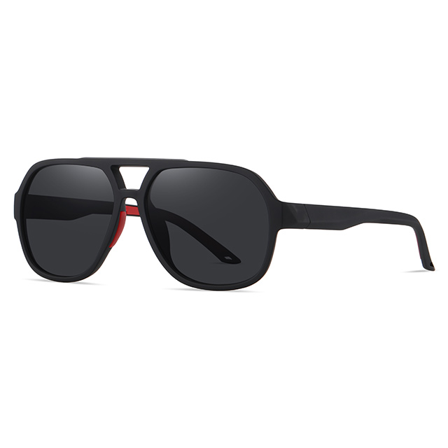 11111 Soft Rubberized Paint TR90 Aviator Style Men Sunglasses