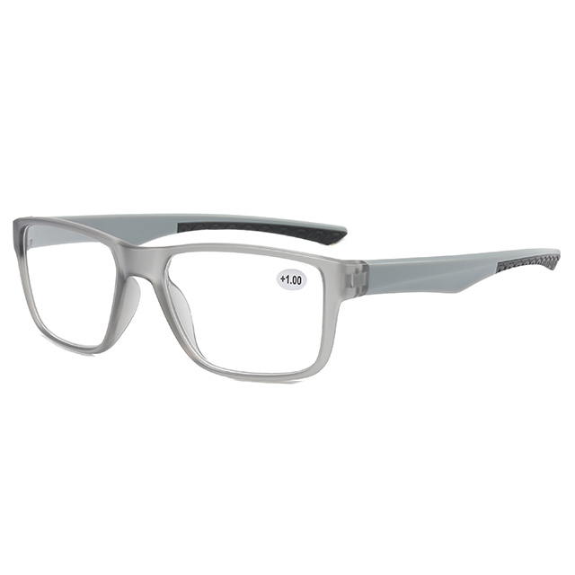 3096 Square Shaped Full Frame Sporty Reading Glasses