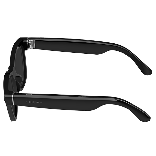 RMV03T7 Wayfarer Style Open Voice Design AI Smart Glasses