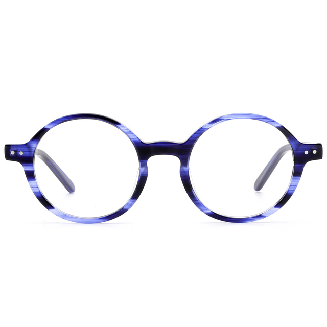 2149 Small Size Full Rims with Key Hole Nose Bridge Spring hinge Acetate Optical Glasses