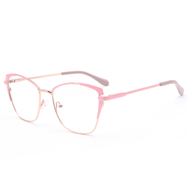 1030 Spring Hinge Photochromic Metal Women Eyeglasses