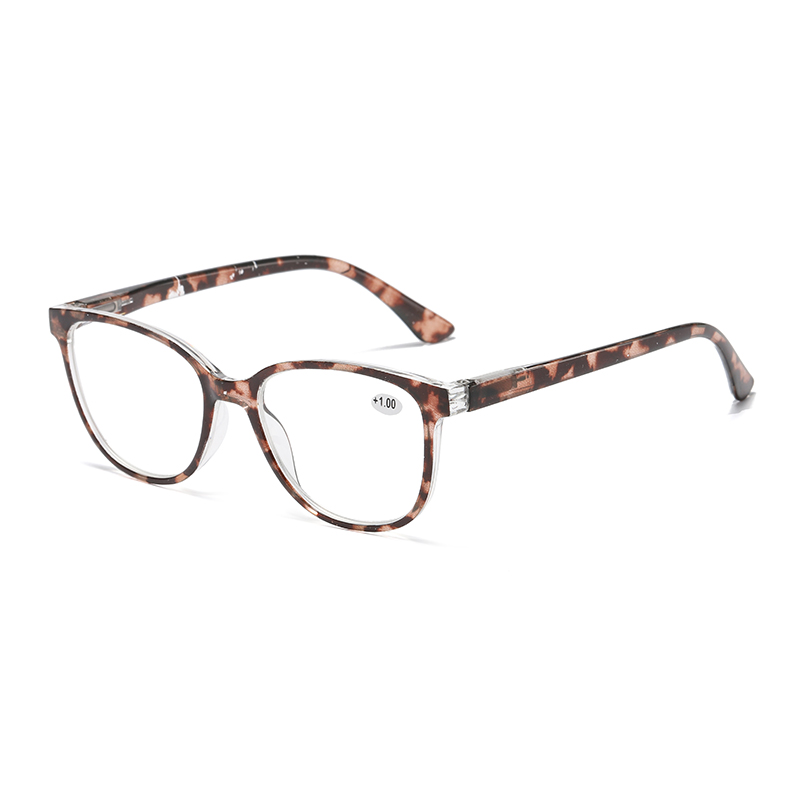 Женские очки для чтения в форме кошачьего глаза черепахового цвета #81312