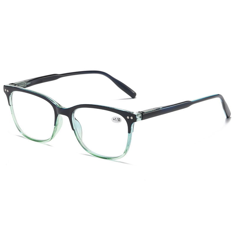 نظارات قراءة مربعة الشكل متعددة الألوان للجنسين #81307