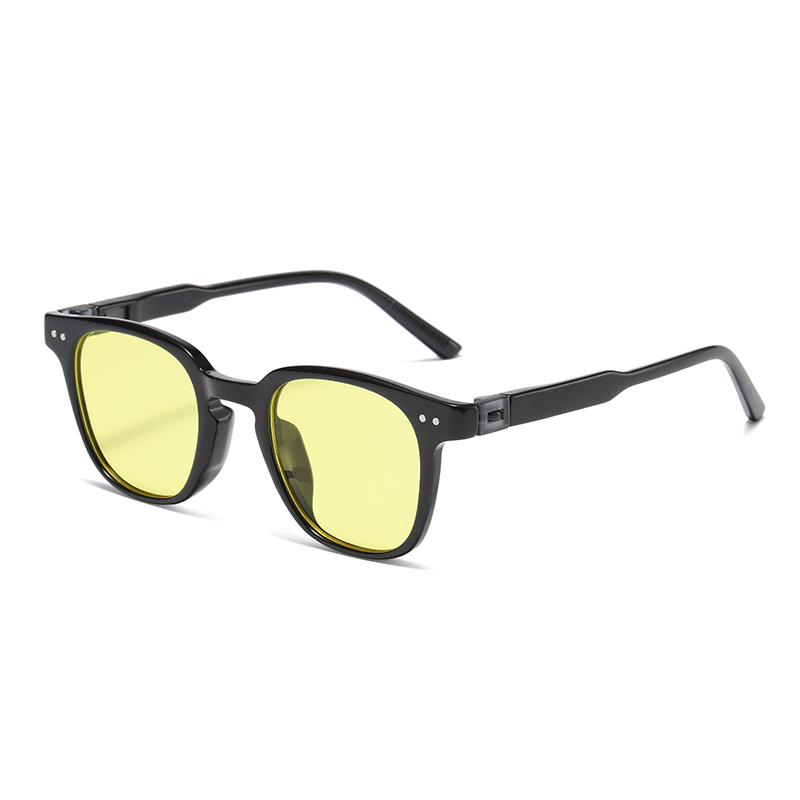 Ready Goods Wayfarer Replaceable Clip-on Temples Unisex TR90 Polarized Sunglasses #81806
