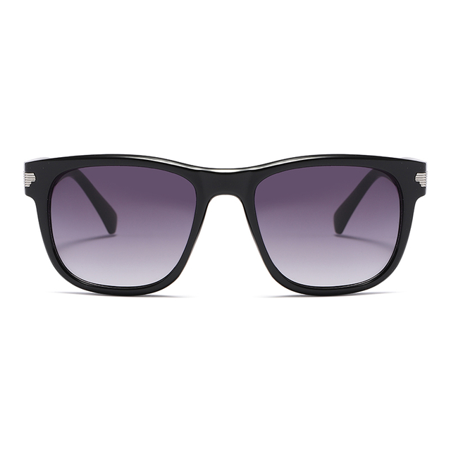 Fashion Rectangle Shape Recycled PC Polarized Women Sunglasses #81588