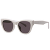 9119 Butterfly Shaped Full Acetate Construction Features Wide Temples Woman Sunglasses