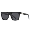 7528 Wholesale Square Shape Frame with Gold Tone Metal Hardware TR90 Injected Sunglasses