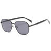 2280 Geometrischer Vollmetallrahmen verlängerte PC -Tipps Dailylife Style Unisex Sonnenbrille