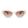 32122 zarte Katzenaugenform Frauen Acetat Sonnenbrille