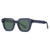 32109 Geometriese Wayfarer -asetaat -sonbrille