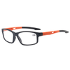 3113 Slant Angle Design Square Shape Frame Sporty Reading Glasses