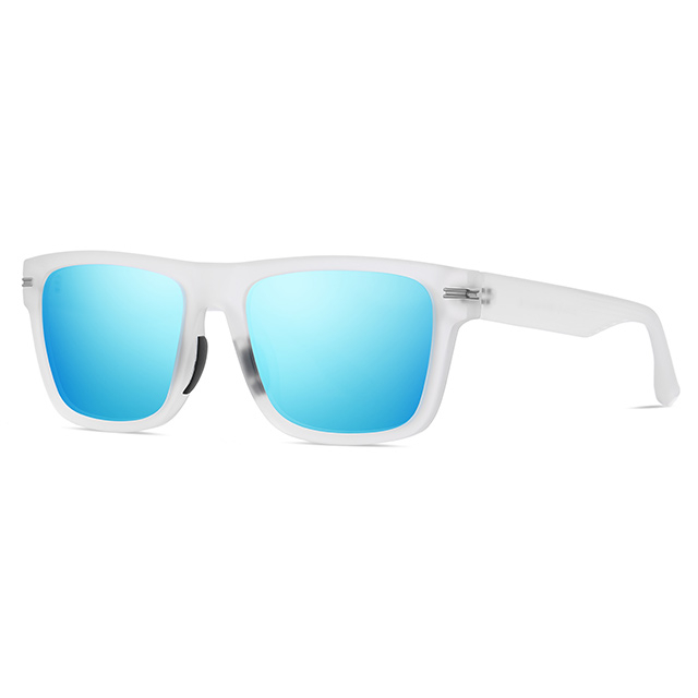 11102 Square Shape Frame Polarized TR90 Men Sunglasses