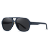 11111 Soft Rubberized Paint TR90 Aviator Style Men Sunglasses