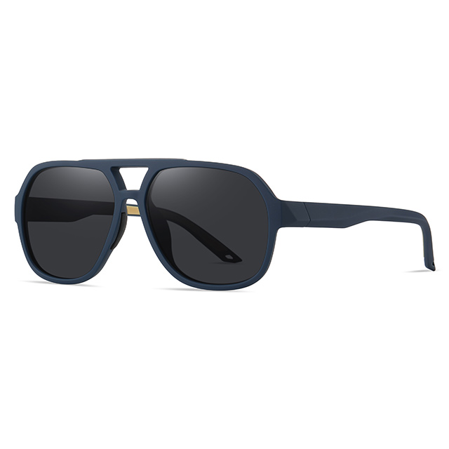 11111 Soft Rubberized Paint TR90 Aviator Style Men Sunglasses