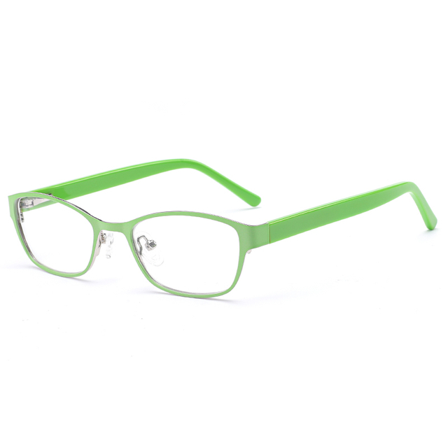 2402 6010 Spring Hinge Photochromic Metal Kids Eyeglasses