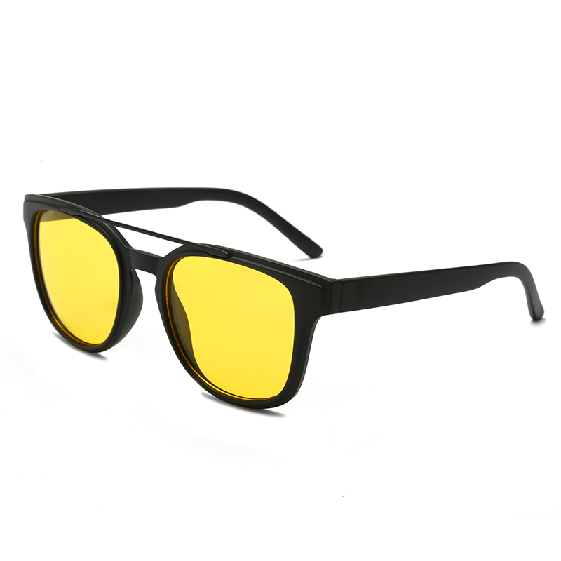 Stock Wayfarer fém dupla orrhíd férfi/unisex PC polarizált napszemüvegek #82699