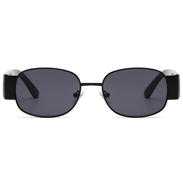 2285 дугуй металл урд хүрээ нь өргөн хүрээтэй хуванцар соронзон зурлагуудтай сонгодог unisex нарны шил