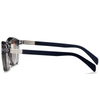 33103 Round Shaped Frame Hidden Magnetic Type Unisex Clip On Sunglasses