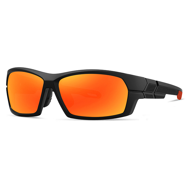 18202 UV400 Protective Wrapped Shape Unisex Sports Sunglasses