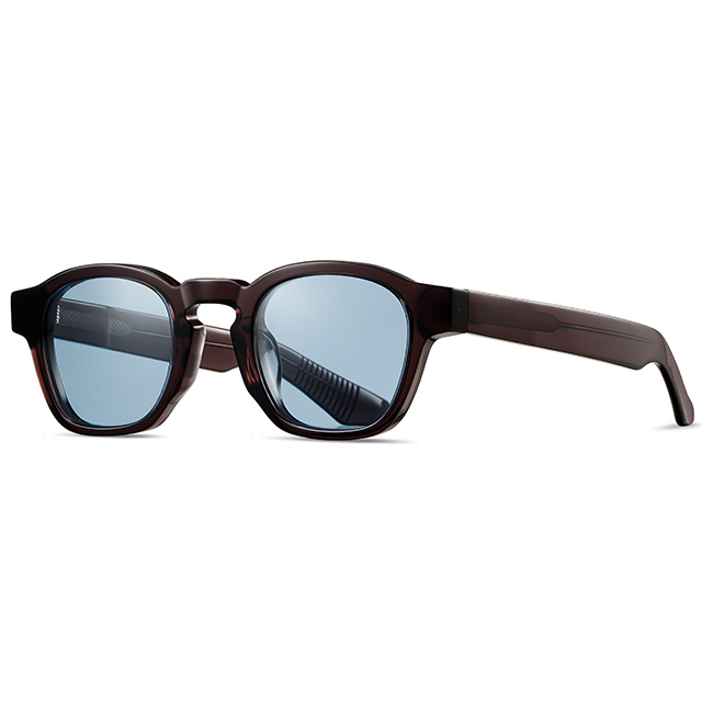 32131 Kacamata hitam bentuk bulat gaya retro