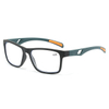 3097 Geometrical Hollow Carved Design Temples Sports Reading Glasses