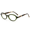 2171 Small Oval Shaped Retro Style Acetate Optical Frames